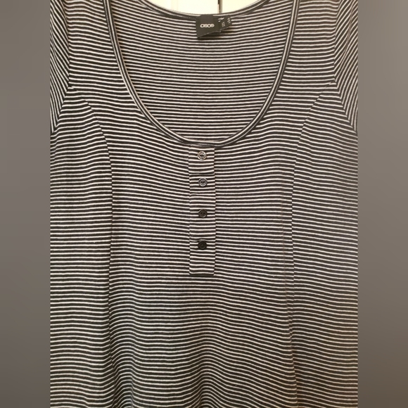 ASOS COTTON SKATER DRESS 14 - Picture 2 of 6